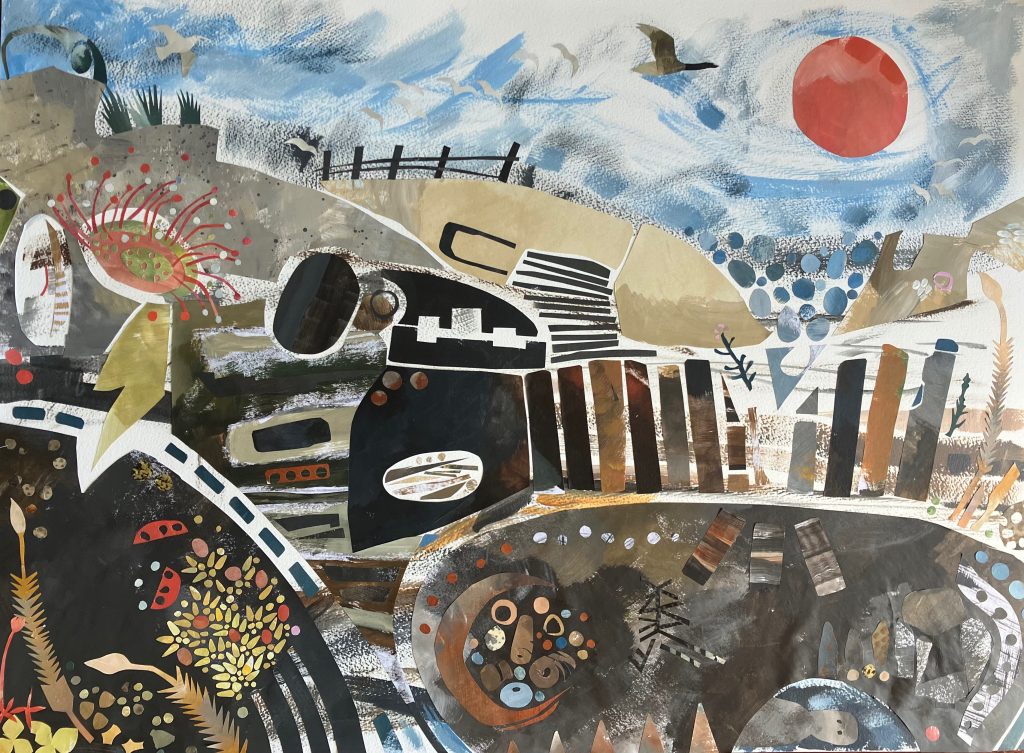 Image of 'Peopled Peatland' a visual work by Rose Ferraby